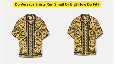 does versace shirts run small|Versace long sleeve shirts.